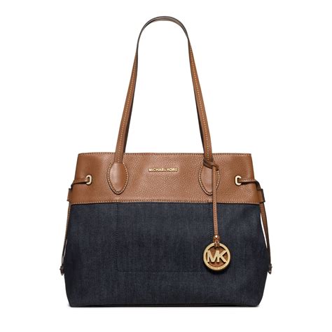 michael kors denim tote nyc|Michael Kors denim suede pumps.